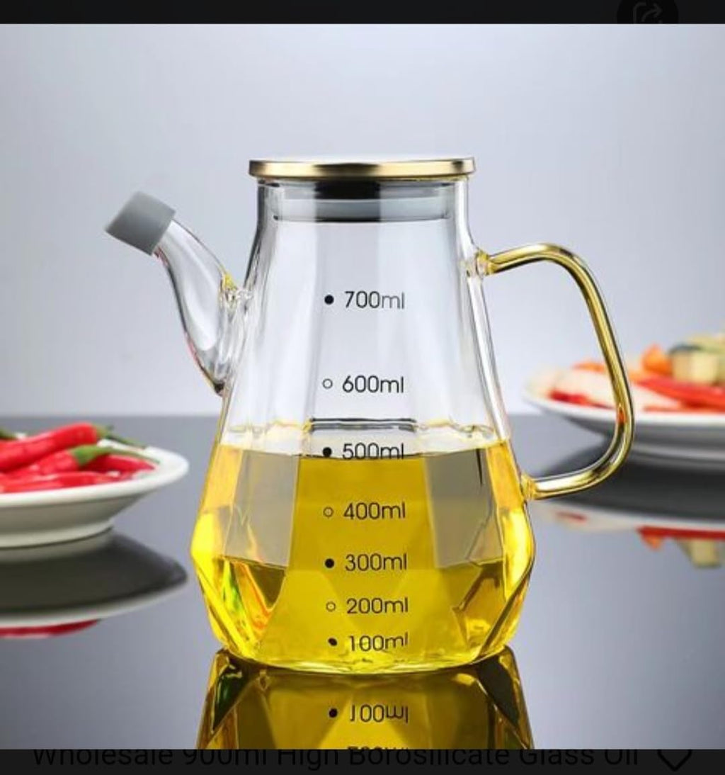 Milk Bottle, Oil Bottle, Tea Pot, 700ml, Oil Jug, Milk Jug Glass